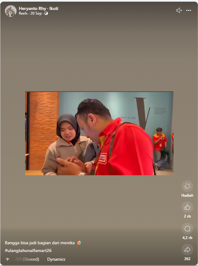 Postingan terakhir Heryanto sebelum bunuh Dini Oktaviani.